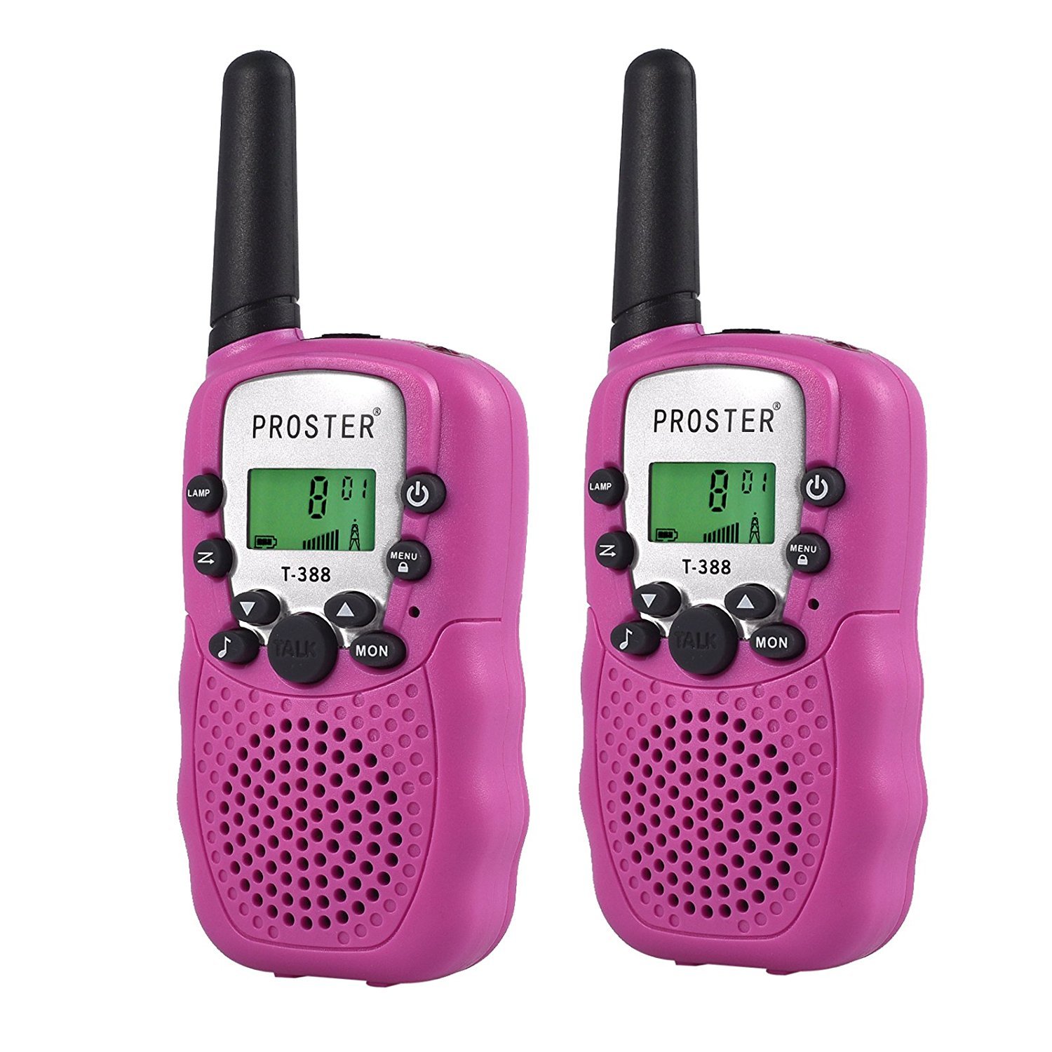 Kids Walkie Talkies LCD 22 Channels Wireless Walky Talky Toy Two Way