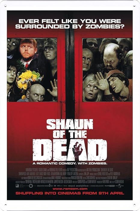 Top 10 Shaun Of The Dead Movie Poster