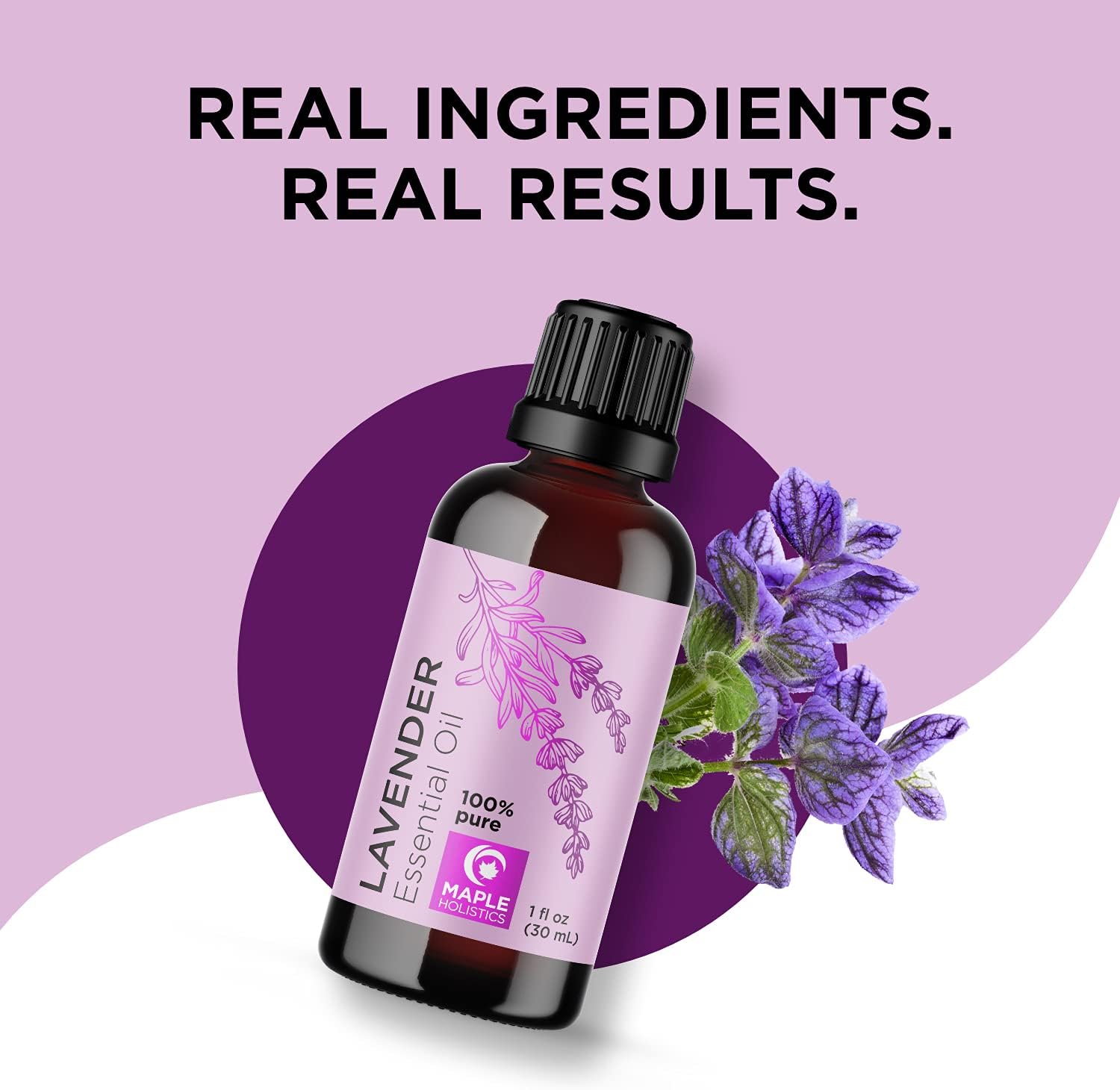 Pure Lavender Oil Essential Oil - Premium Therapeutic Grade Lavender Essential Oils for Diffuser Plus Healthy Hair Skin and Nails Support - Undiluted Lavender Aromatherapy Oils for Diffuser: Health & Personal Care