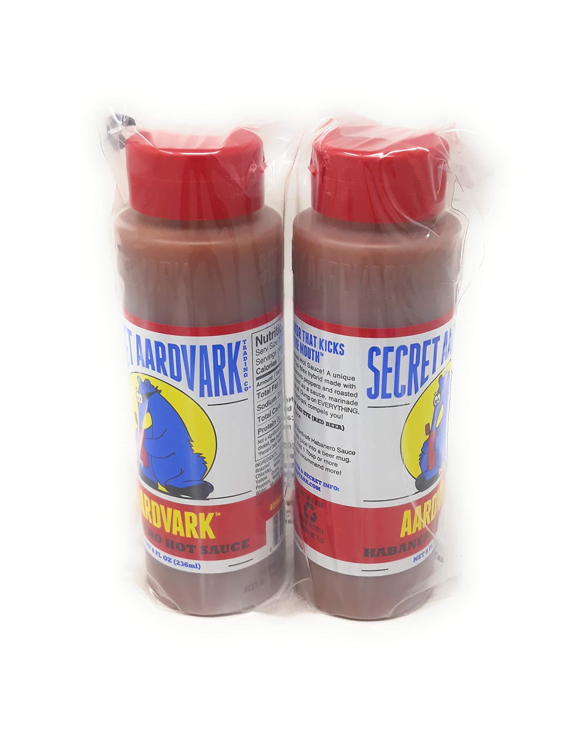 Secret AardvarkHabanero Sauce, Net 8 fl oz. (2 Pack (8 fl oz.))