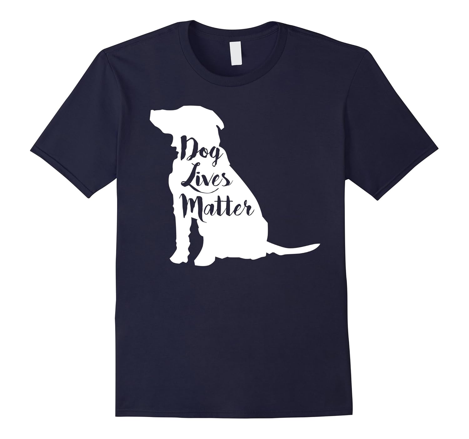 Dog Lives Matter Funny Political Dog Owner Tee Shirt-ANZ