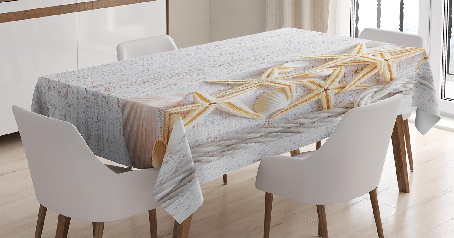 Best table cloth ocean rectangular