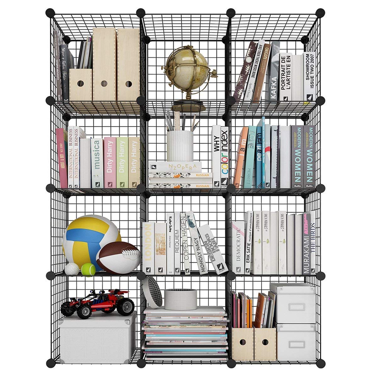 Amazoncom Simoner Multifunction Metal Wire Storage Cubes