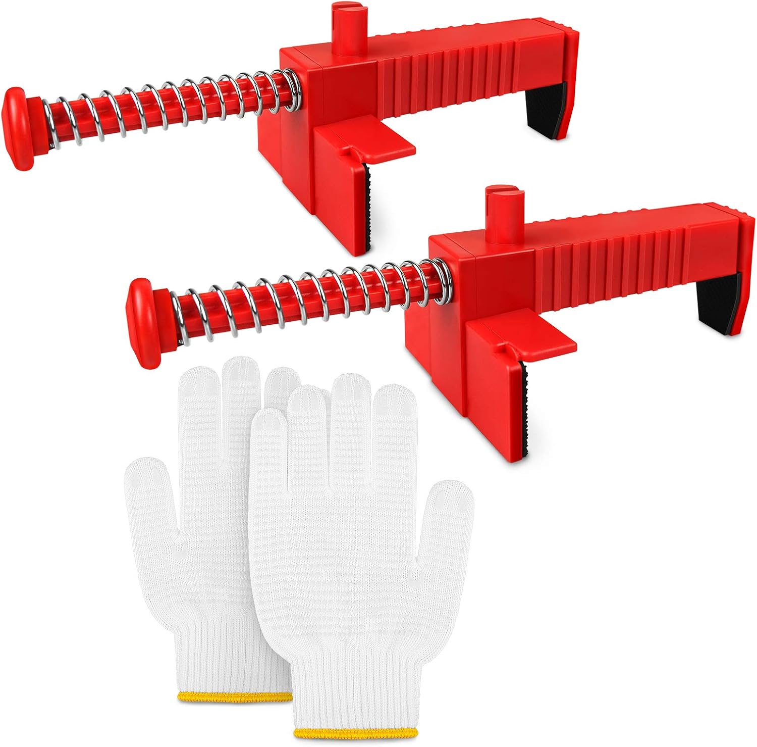 2 Pack Brick Line Runner，Brick Clamps Liner，Wire and Drawer Bricklaying