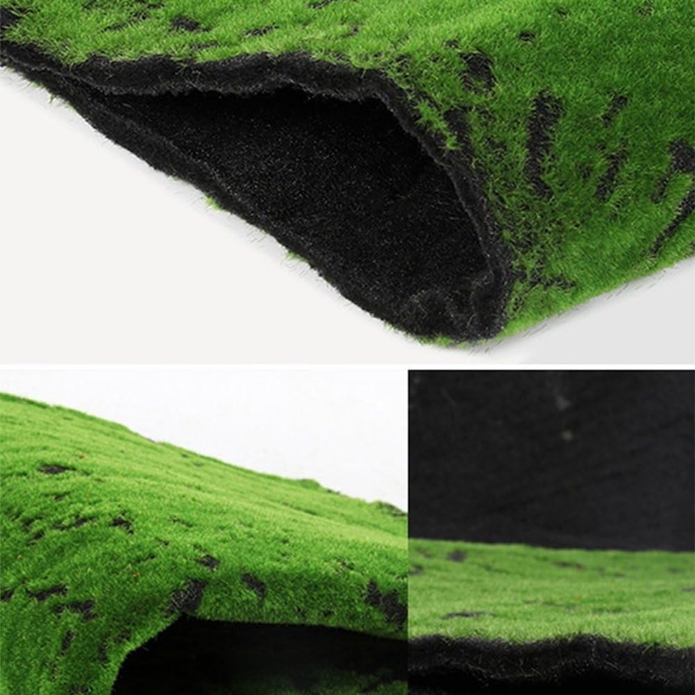 Yangguang ZENGAI Rugs Lawn, Green Wall Green Moss Plants, Artificial Lawn Green Scene Window Display Fake Moss Floor mats (Size : C-70 * 50cm)