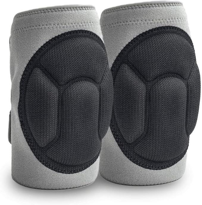 JYSW Knee Pads Comfortable NonSlip, Thick Extra Foam Cushion kneepads for Scrubbing