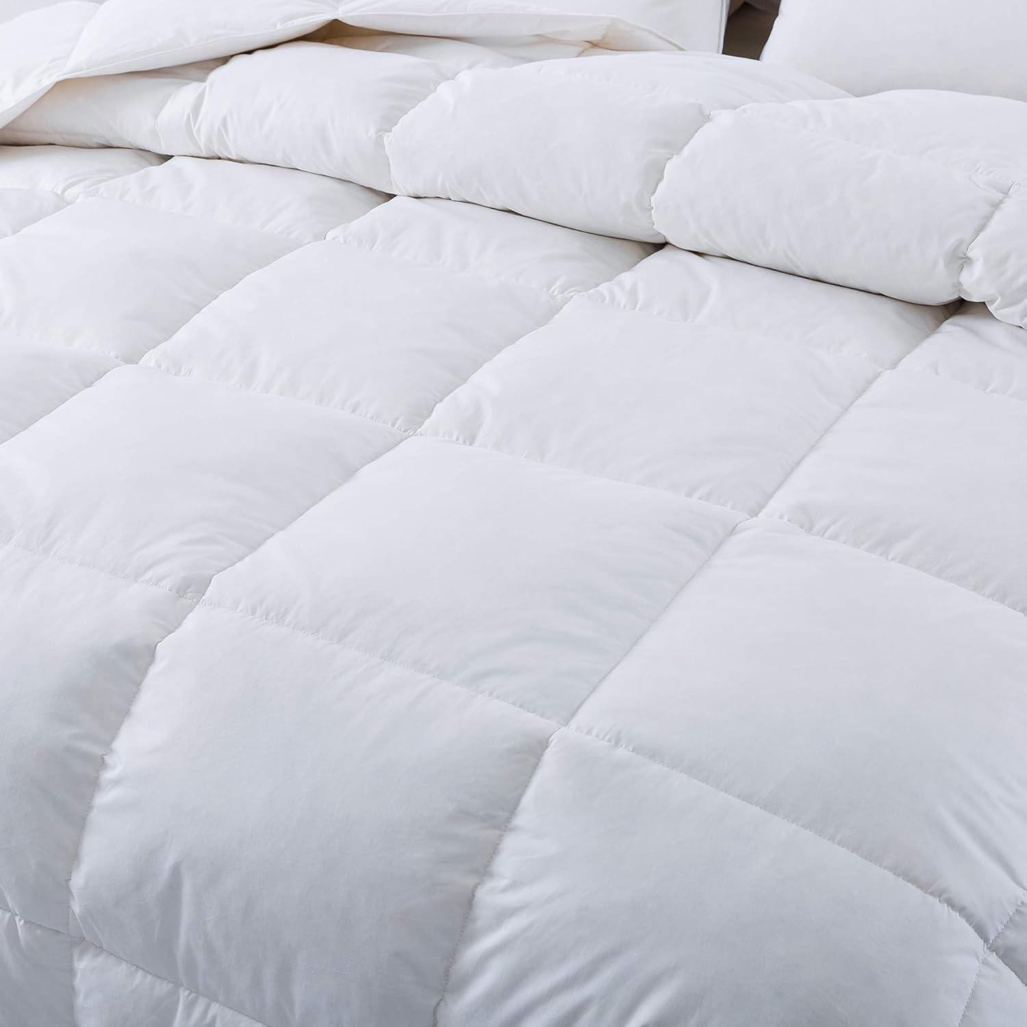 ANALIN Double Size Duvet, 13.5 Tog Luxurious Goose Feather & Down Quilt, 50% Down Double Size Bed Duvet, 100% Cotton Shell - Image 3