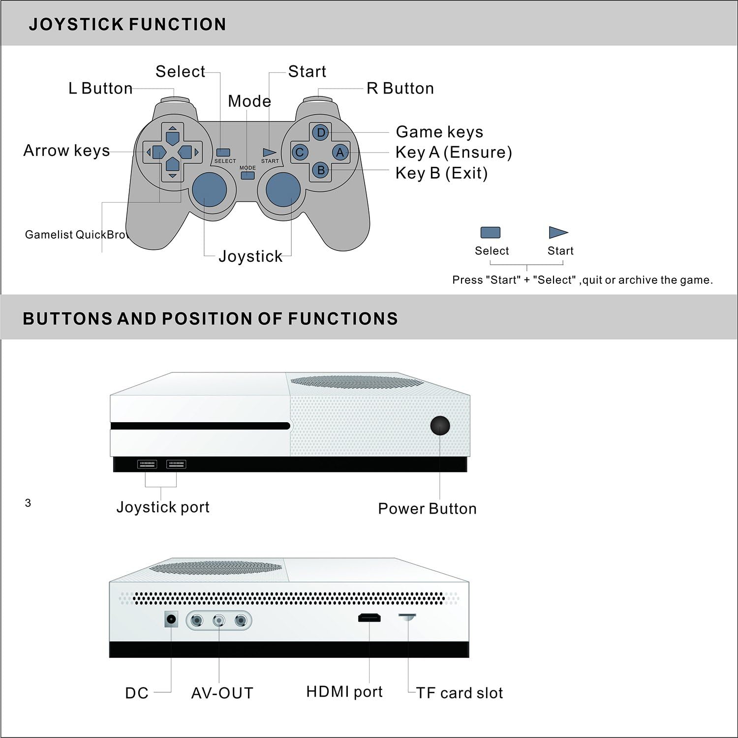 x game 600 console game list