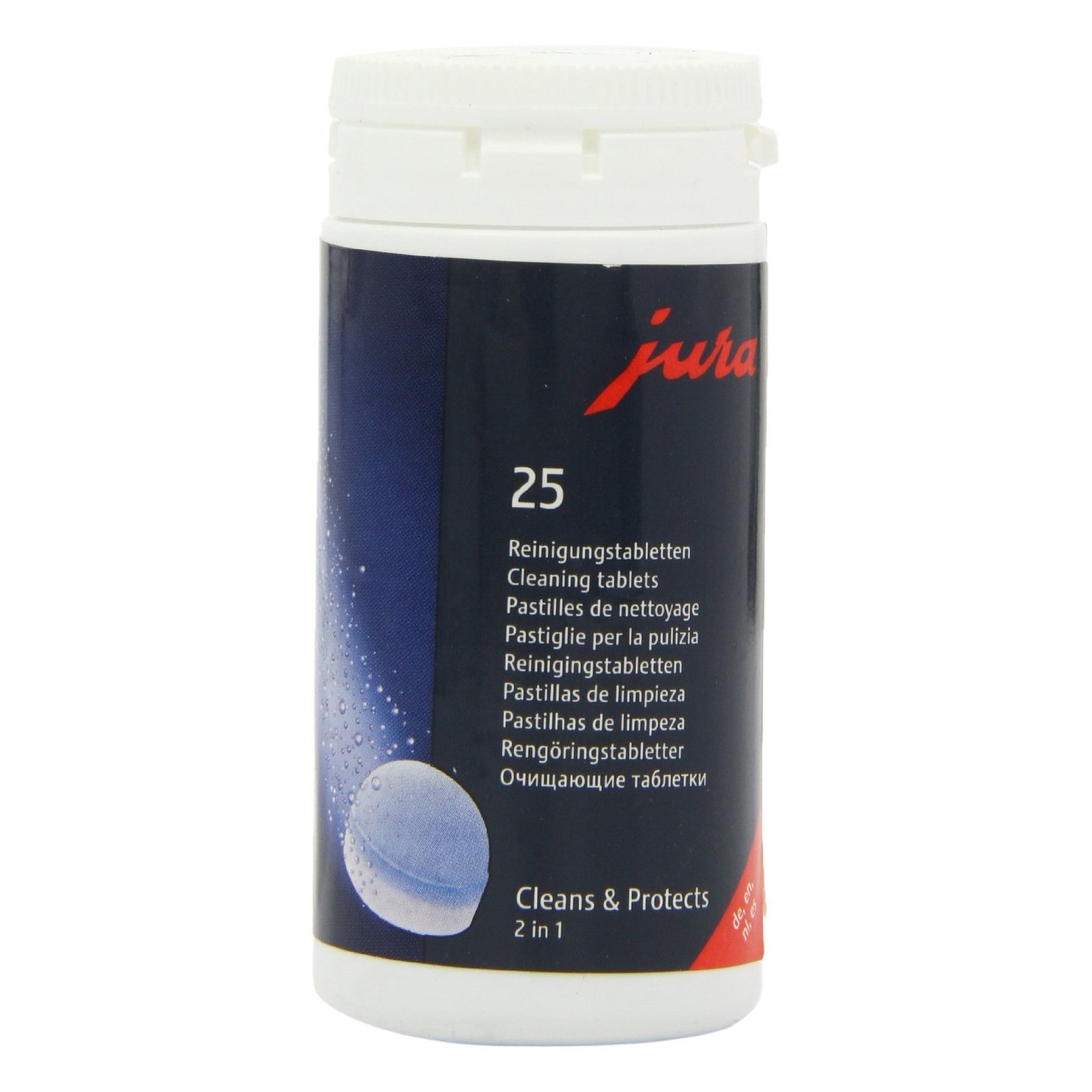 Jura 2Phase Cleaning Tablets for Fully Automatic Coffee Machines, 25