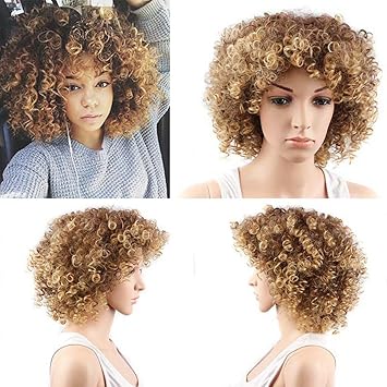 Amazon Com Lookathot 14inch Synthetic False Hair Wigs For Black