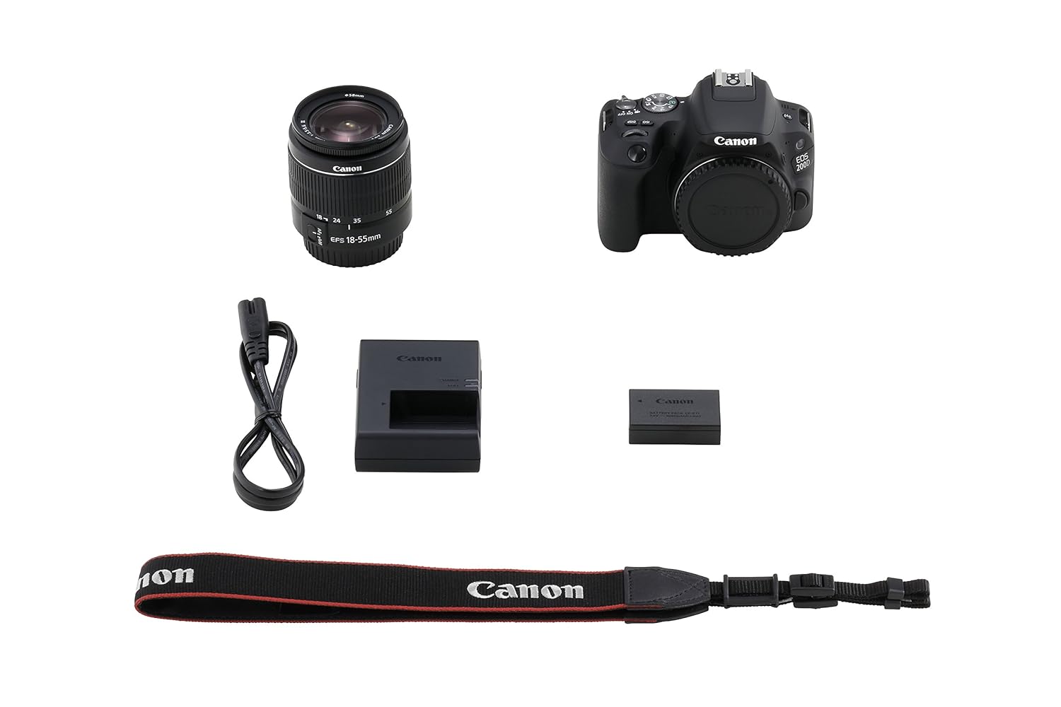 Canon EOS 200D / EOS Rebel SL2 / EOS KISS X9 18-55/3.5-5.6 EF-S ...