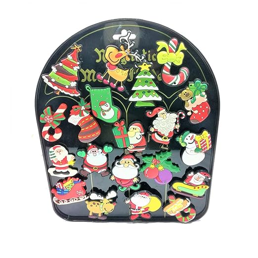 5 imanes de Navidad con temática adorable para nevera de juguete ...