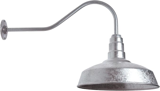 The Abba Standard Barn Light Kit Farmhouse Steel Vintage Shade