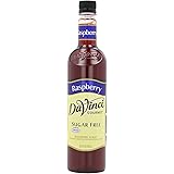 DaVinci Gourmet Sugar Free Syrup, Raspberry, 25.4 Ounce (Pack of 3)