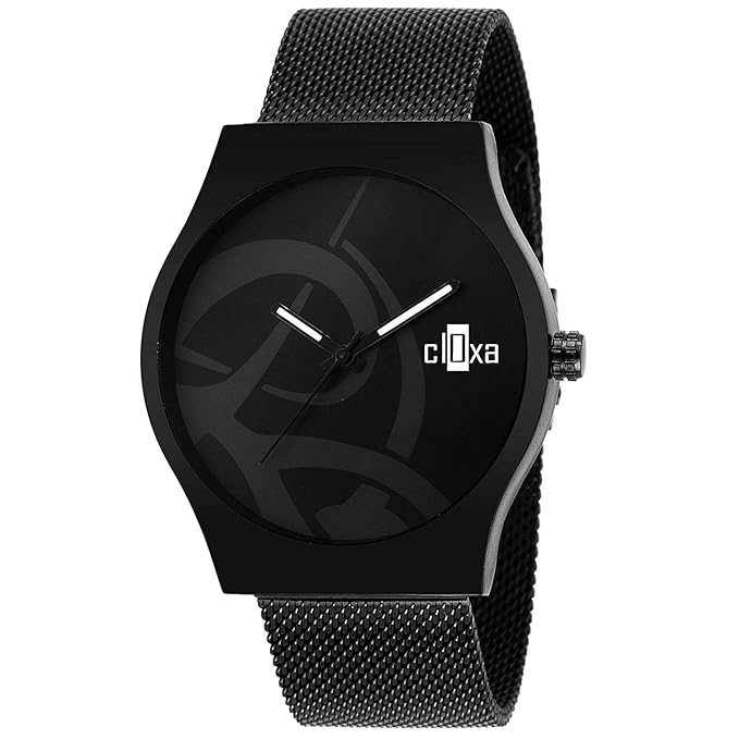 Analogue Black Dial Mens Watch