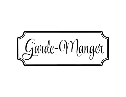 Pantry Vinyl Wall Decal Glass Door Kitchen Decor Vinyl Lettering