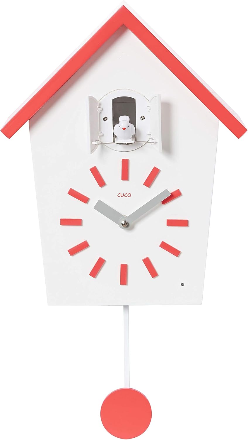 Cuco Clock Kuckucksuhr Bauernhaus mit Pendel Wanduhr Design Uhr modern