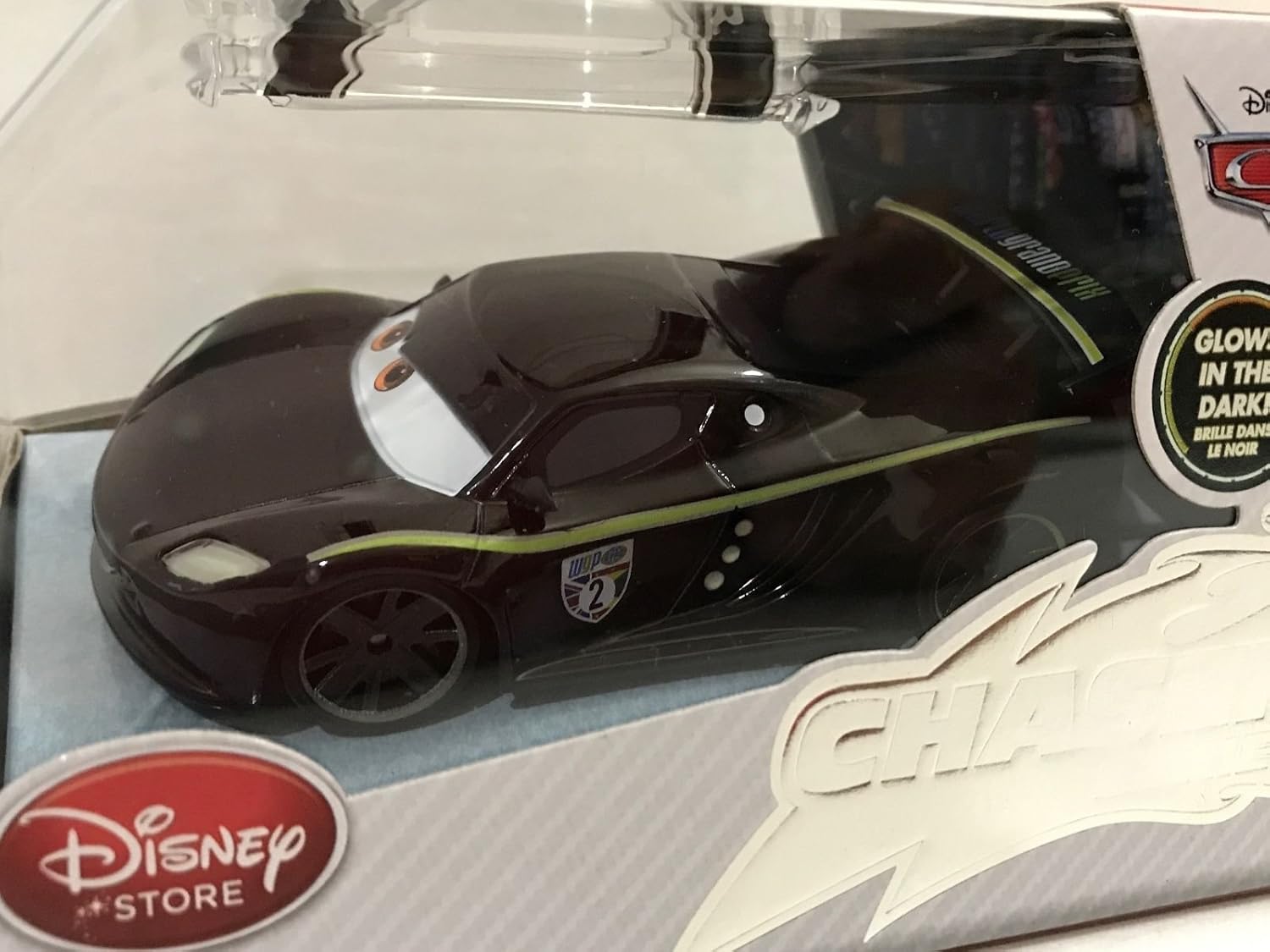 Disney Store Pixar Cars Chaser Series Lewis Hamilton 143 Scale Die