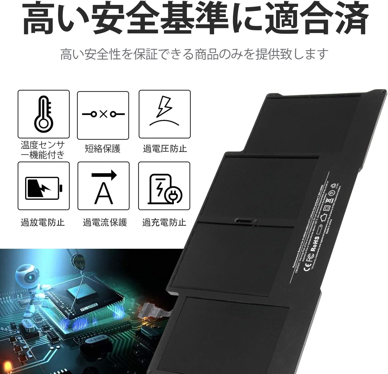 amazon macbook air 13 インチ 互換バッテリー a1405 a1466 a1369 a1377 対応apple mc504j mc503 適用 ノートpc バッテリパック 7 6v 7200mah 専用工具付属 sea eagle 社製 sea eagle バッテリー 通販