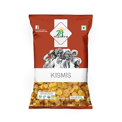 24 Mantra Organic Products Kismis, 100g