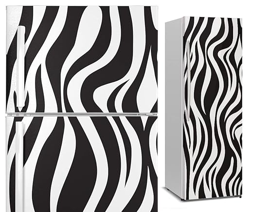 Vinilos para Neveras y Frigoríficos con Diseño de Cebra, Varias ...