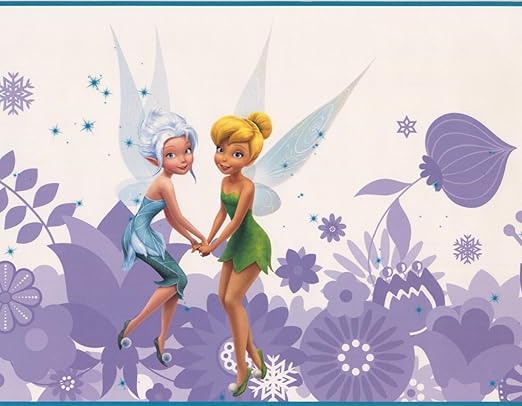 York Wallcoverings Disney hadas Tinker Bell cervatillo Iridessa Rosetta