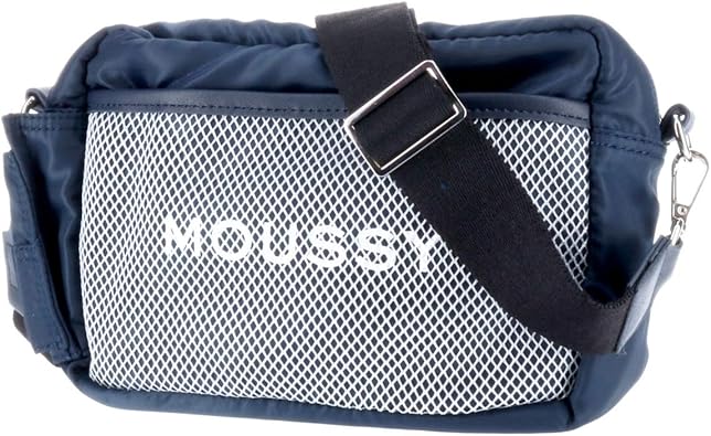 Amazon マウジー Moussy ショルダーバッグ 4 ダークブルー Moussy マウジー ショルダーバッグ