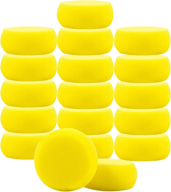 Lainrrew 16 Pcs Painting Sponges, Flexible Artist Sponges