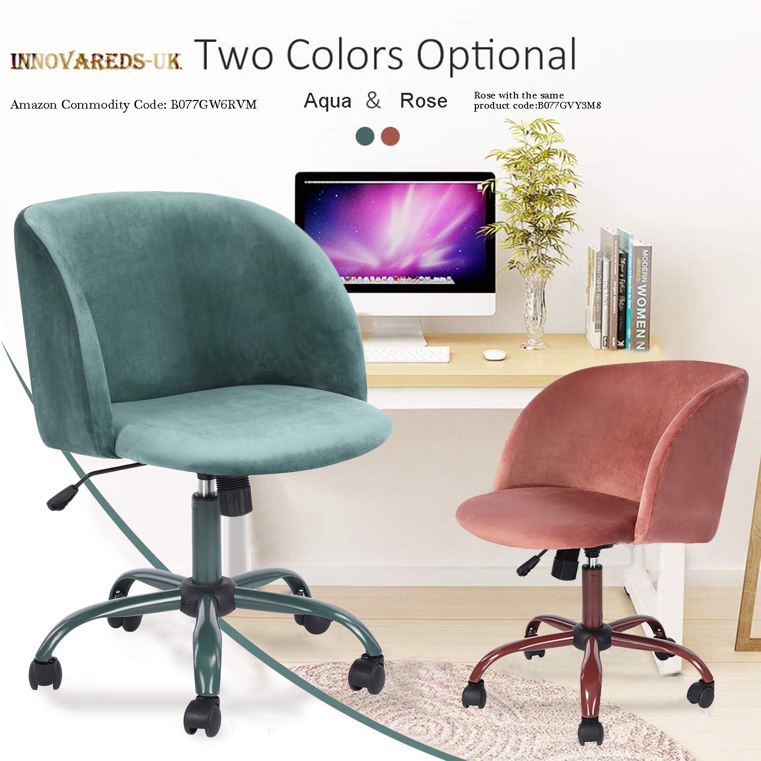 Innovareds Silla De Oficina Giratoria Y Con Un Acabado Exterior