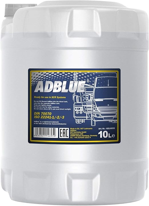 MANNOL 2AD00010000 10 Liter ADBLUE SCR Abgasnachbehandlung PKW LKW