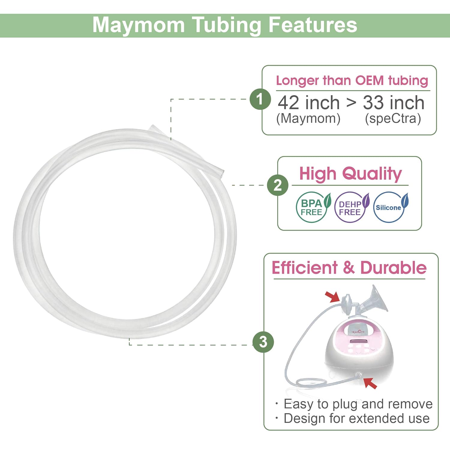 Maymom Pump Parts Spectra S2 Spectra S1, 24 mm Flange Valve Tube Bottle Backflow Protector, Not Original Spectra S2 Accessories Replace Spectra Duckbill Valve Spectra Bottle Spectra (24mm Flange) : Baby
