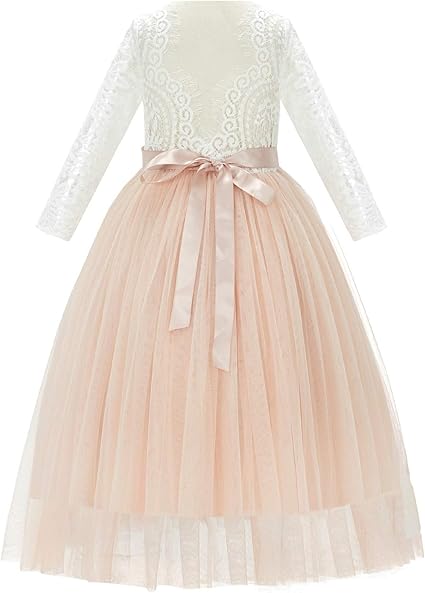 flower girl dress with heart cutout in back
