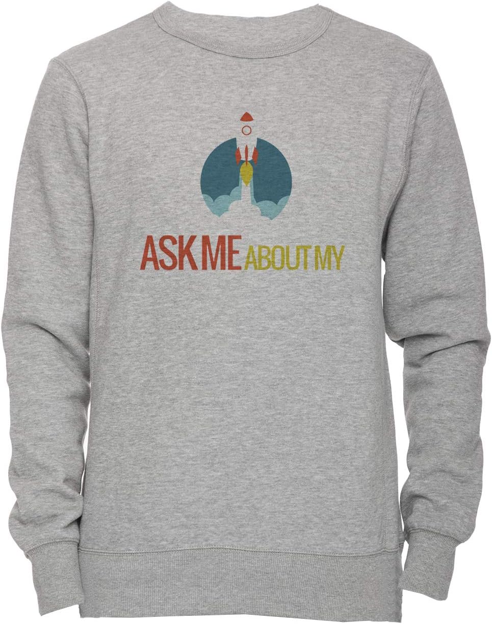 Erido Ask Me About My Startup - Startup Unisex Men's Women's Jumper Sweatshirt Pullover Grey