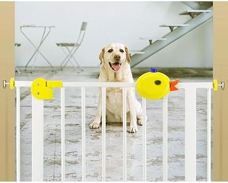 Amazon Co Jp フェンス 犬フェンスフェンス犬ガード手すり絶縁ドアバーペットケージジンマオ屋内大中小犬の家肥厚鉄パイプ As 01 Size 65 74cm ホーム キッチン