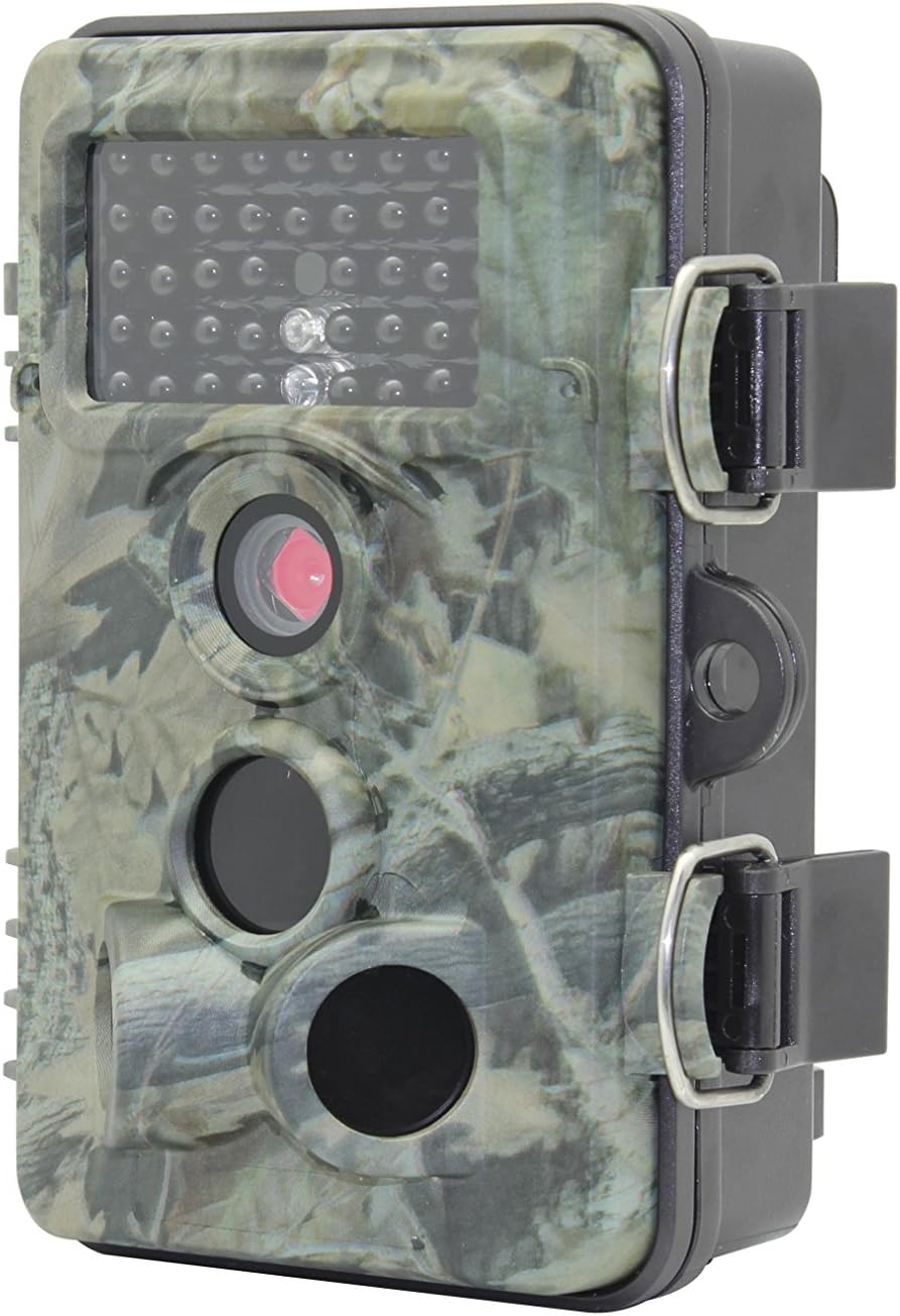 YEPLINS Trail Game Camera 0.35s Trigger Night Camera 42PCS 940nm LEDs Hunting Camera Night Vision 1080P Wildlife Camera Trap 20MP for Nature Outdoor Garden & Home Security (Black)