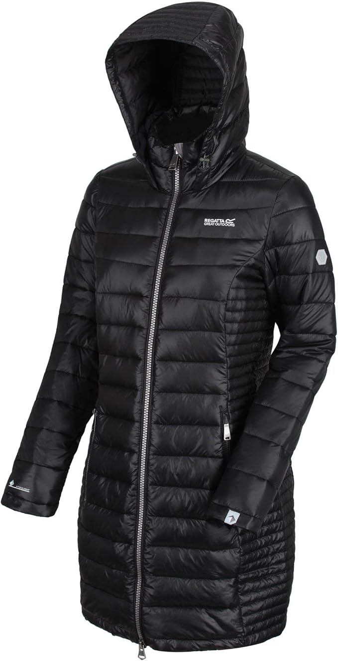 Regatta black puffer coat Clearance