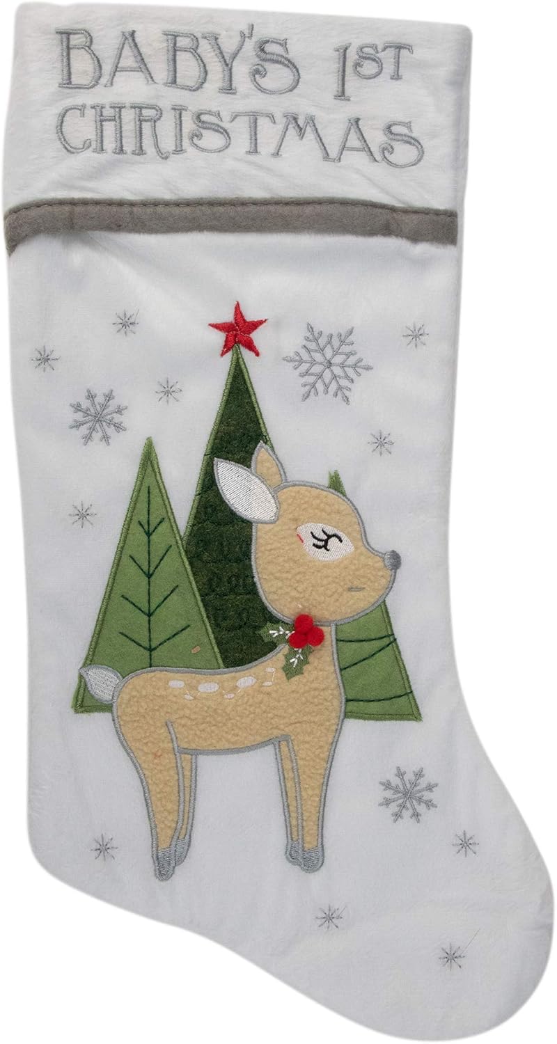 baby's first christmas stocking