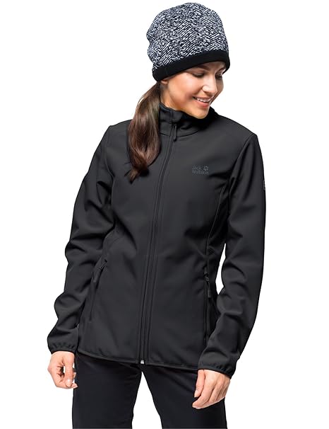 Jack Wolfskin Damen Northern Pass Women Wasserabweisend Winddicht Outdoor Funktionsjacke Wanderjacke Softshelljacke