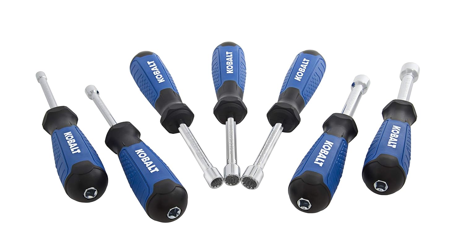 Kobalt 149279 7Piece Nut Driver Set, Inch/Metric Home