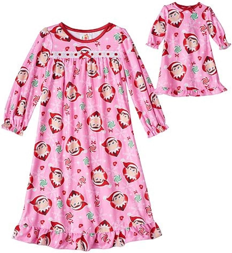 Amazon.com: The Elf on the Shelf Nightgown and Doll Gown - Toddler Girl