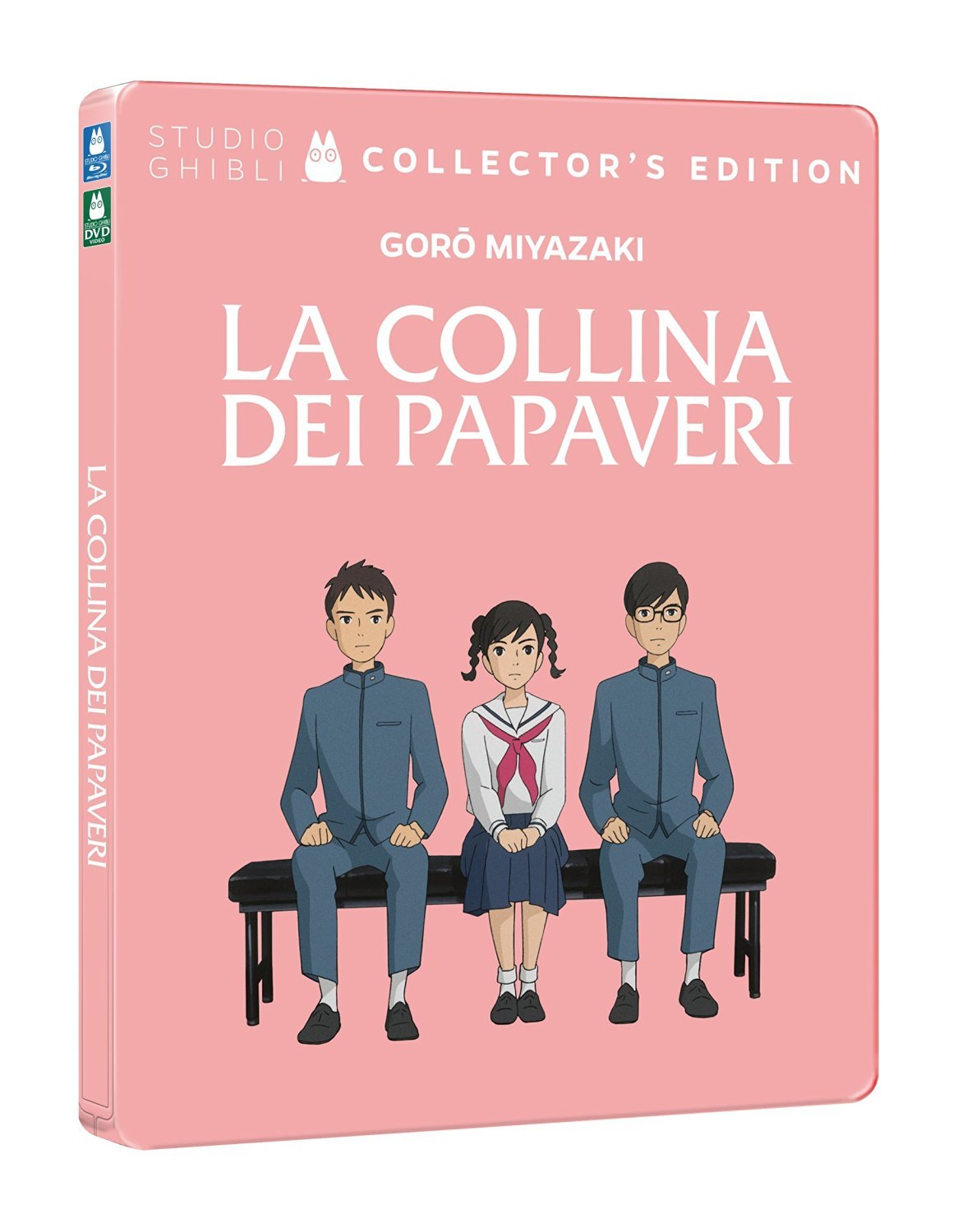 La Collina dei Papaveri Steelbook Blu Ray DVD Amazon Non Disponibile Goro Miyazaki e TV