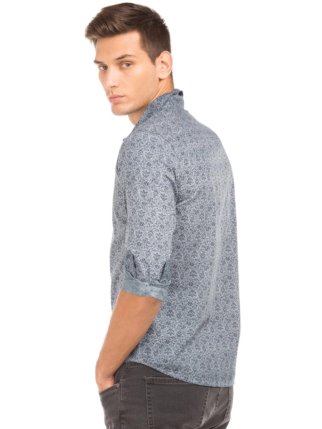 ed hardy men's dress shirt