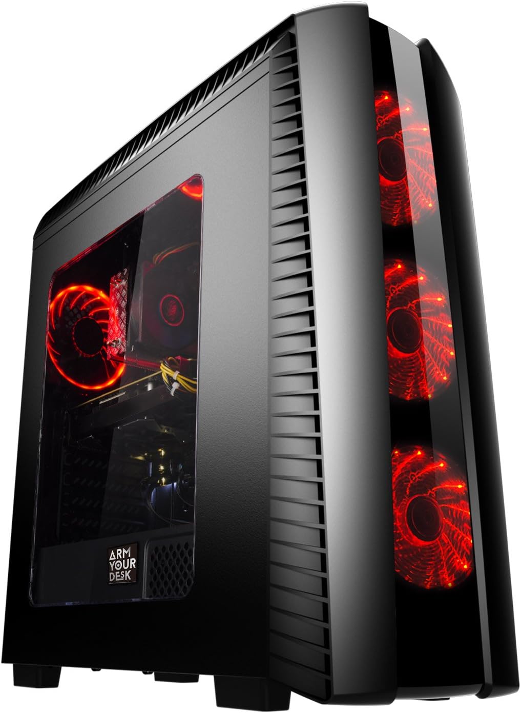 ArmYourDesk GTX1060 Extreme G60 VR Ready Desktop Gaming PC( Intel i5-7500, Nvidia Geforce GTX1060 6GB, 8GB DRR4 RAM, ASUS B250, 120GB M.2 SSD + 1TB HDD, Win 10 Home Installed)