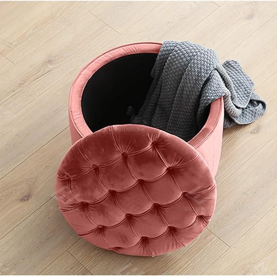 Amazon.de: XCXDX Luxus-Samt-Aufbewahrungshocker