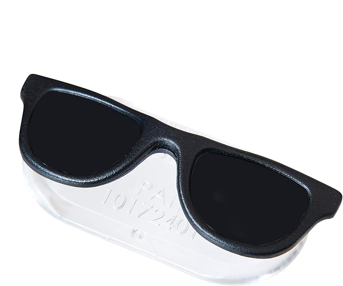 Readerest Magnetic Eyeglass Holder for Men & Women (Black Shades), Made in USA