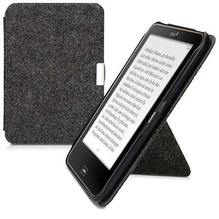 kwmobile Tolino Vision 1/2 / 3/4 HD Hülle - eReader Filz Cover für Tolino Vision 1/2 / 3/4 HD