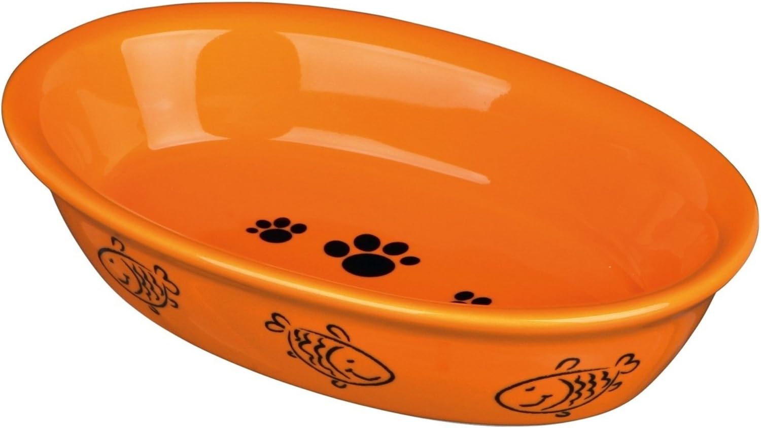 Trixie Cat bowl, oval, ceramic Amazon.co.uk Pet Supplies
