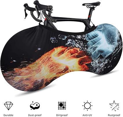 Sxzz Fahrrad Rad Abdeckung Waschbar Anti Staub Indoor Bike Aufbewahrungstasche Elastisches Fahrrad Scratch Proof Schutzausrustung Reifenpaket Fur Mountainbike Rennrad Amazon De Sport Freizeit