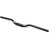 BW Mountain Bike Riser Handlebar – Multiple Width and Rise Options – Matte Black