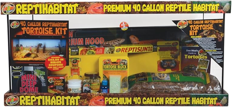 zoomed 40 gallon turtle kit